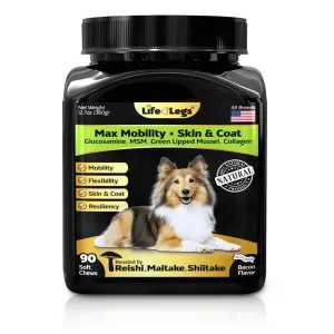 90 Hip and Joint Chews    Skin and Coat Supplement