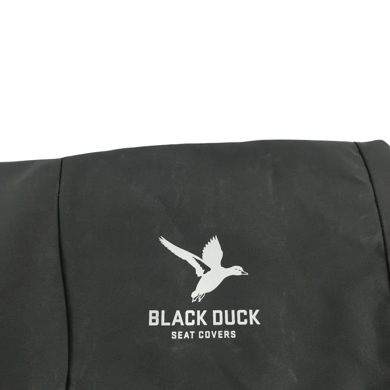 Black Duck Canvas Black Seat Covers Suits Suzuki Jimny JX/JLX 2012-9/2018