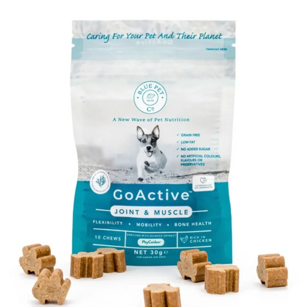 Blue Pet Co - GoActive Joint & Muscle Supplements For Dogs - Chicken