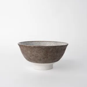Bowl 16cm Crazed Grey