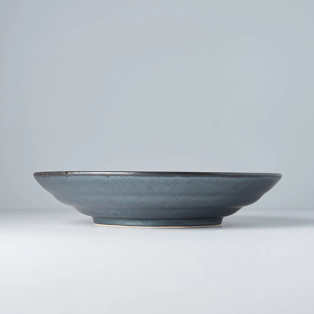 Bowl Serving 28.5cm Black Pearl with Inner Pattern