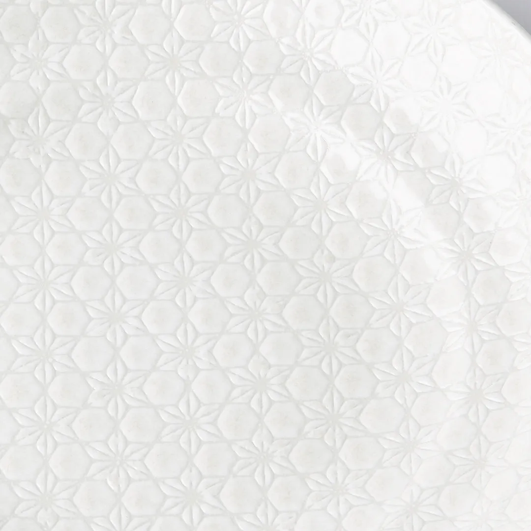 Bowl Serving 28.5cm White Star
