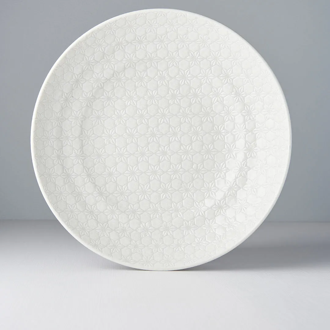 Bowl Serving 28.5cm White Star