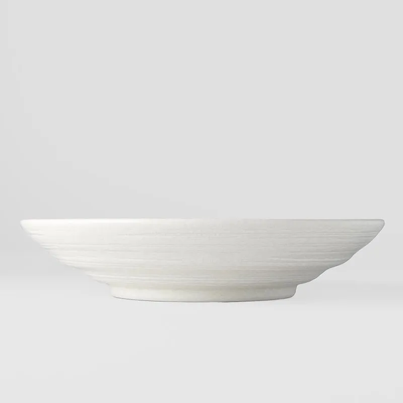 Bowl Serving 28.5cm White Star