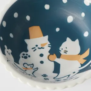 Bowl Shallow 14cm Snowcat