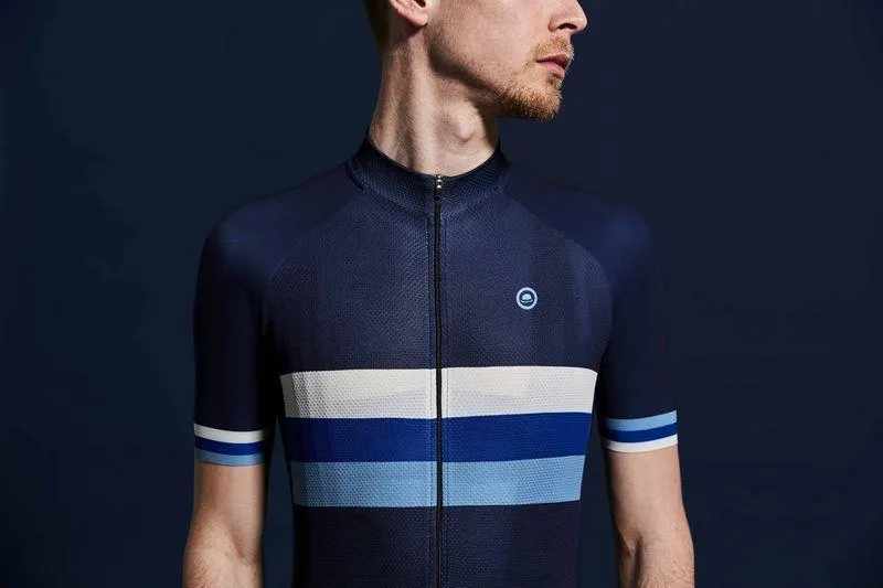 Chapeau! Club Stripe Men Jersey - Deep Ocean