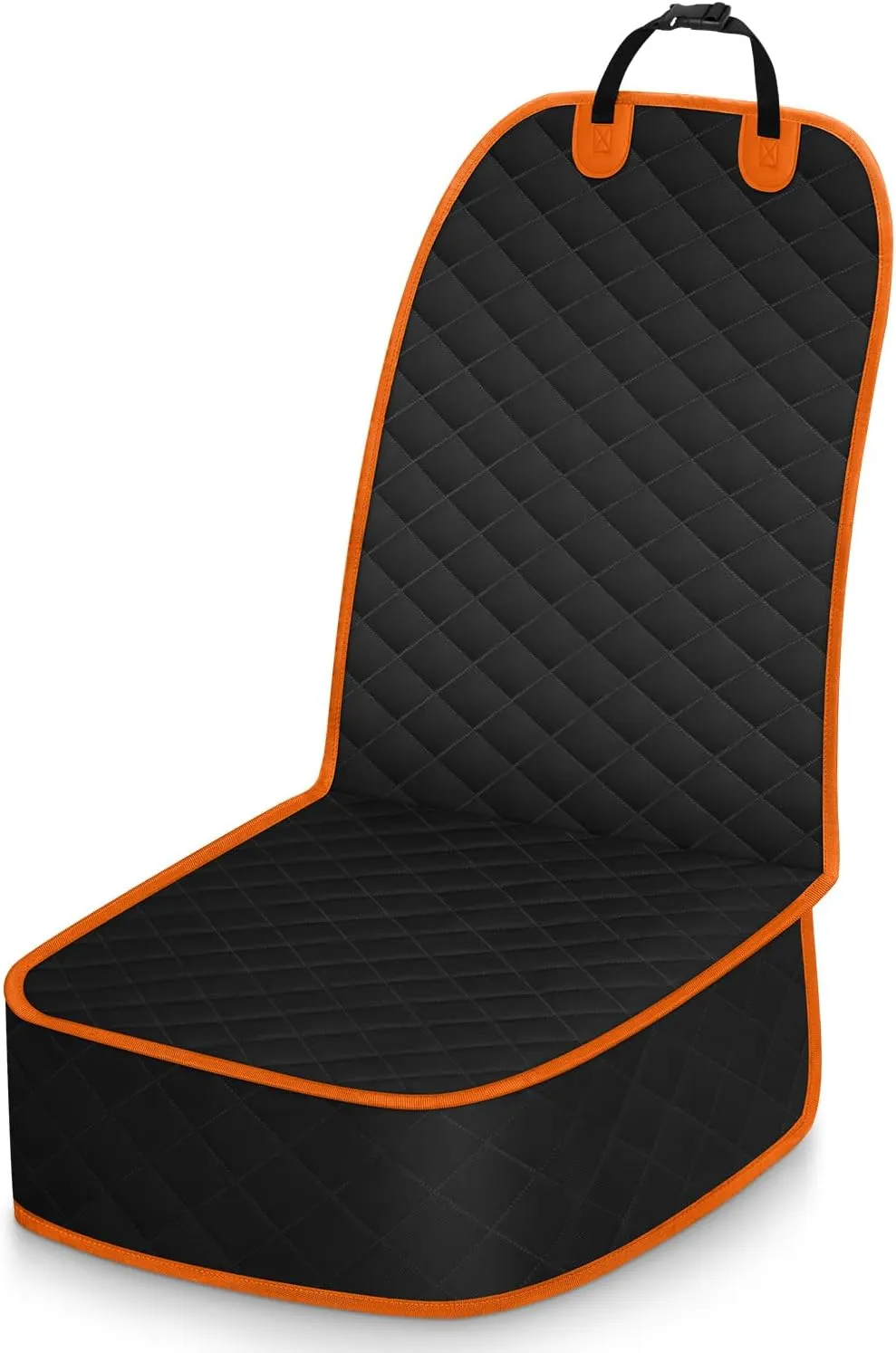 Dog Car Seat Cover, Pets Front Dog Car Seat Cover for SUV, Trucks. Waterproof Nonslip Car Seat Covers for Dogs Front Seats, Medium, Orange