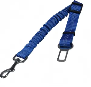 Dog Seat Belt for Car  Adjustable Safety Tether for Dogs, Secure Leash for Large and Small Breeds, Compatible with Car Seat Belt Buckle (Blue)