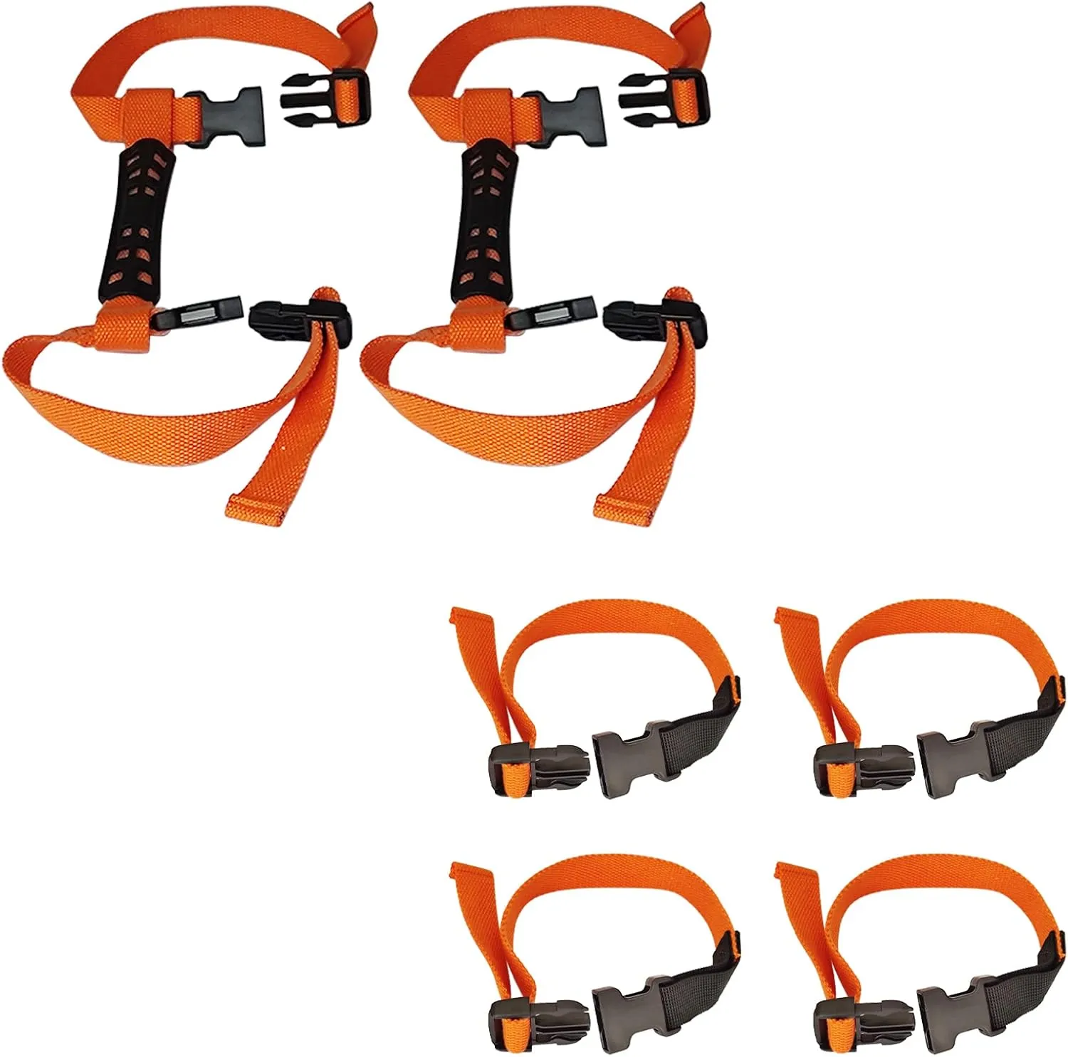 Easy-Carry Straps with Handle,Fit 6-Panel 8-Panel 12-Panel 16-Panel of All Heights Dog Playpen, Fit Metal Rods,Fit Heavy Boxes2 Set