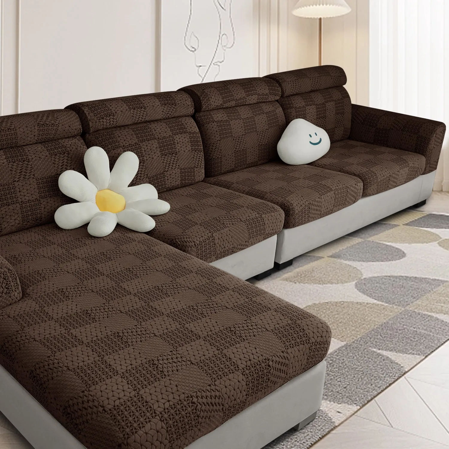 Elastic Soft Thick Sofa Cushion Cover