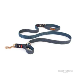 EzyDog Vario 4 Dog Lead Denim^^^