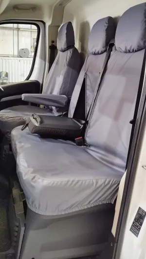 Fits Fiat Ducato Van 2021  Front Seat Covers