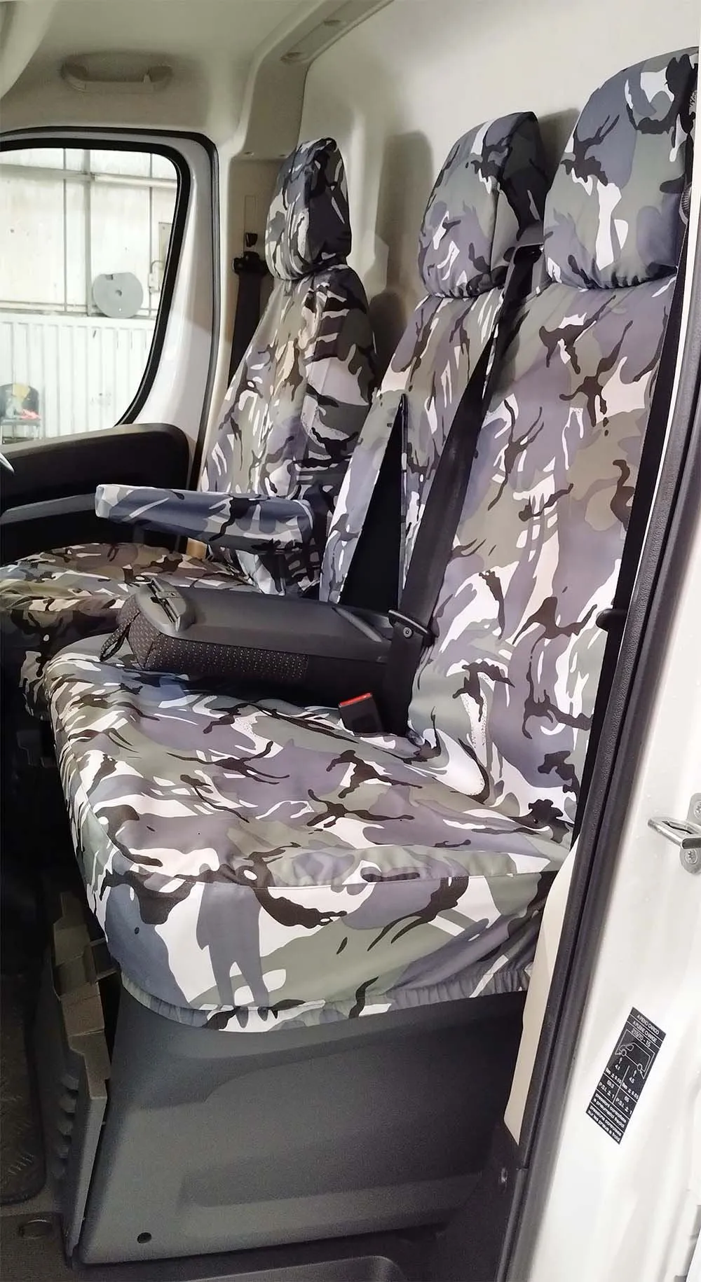 Fits Fiat Ducato Van 2021  Front Seat Covers