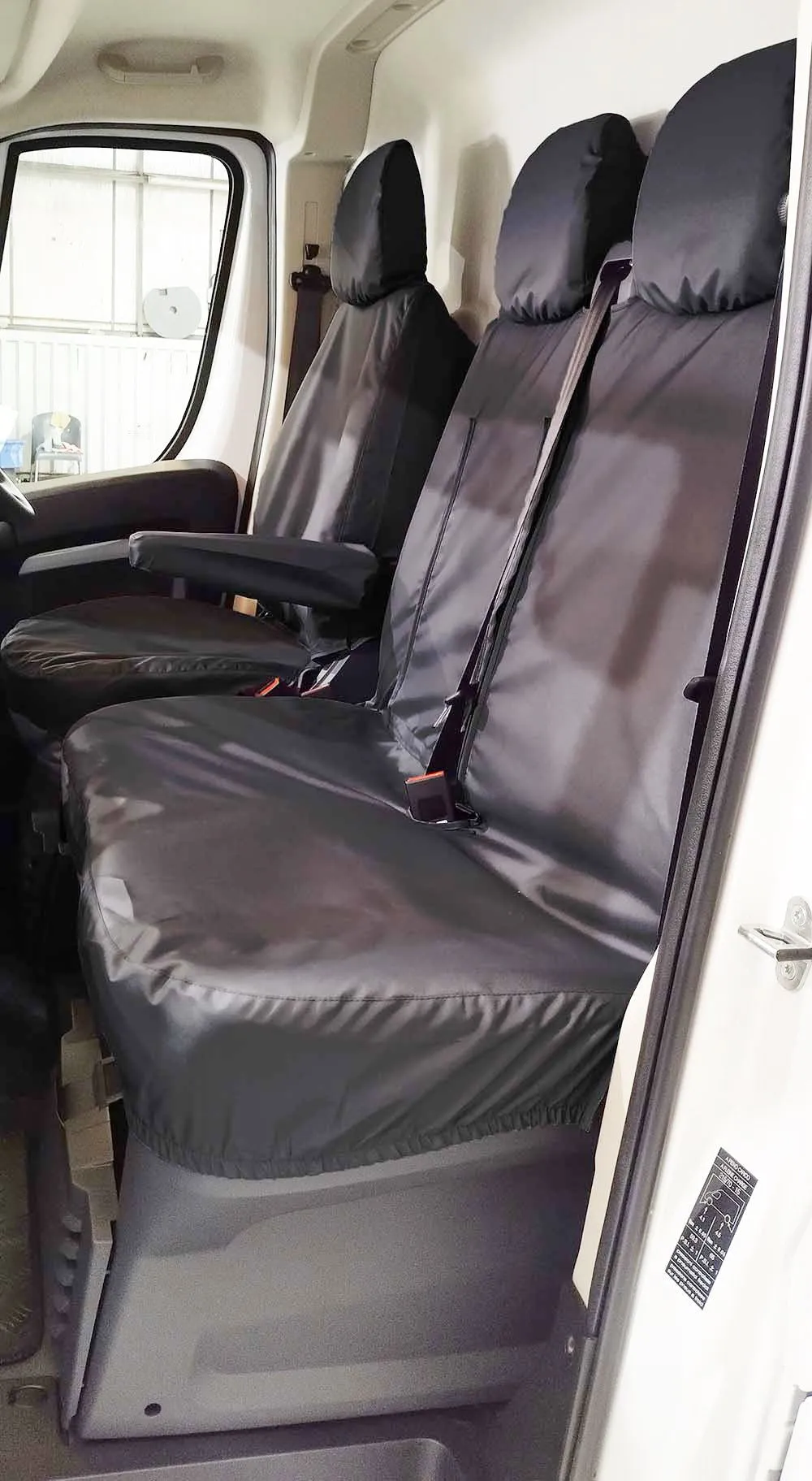 Fits Fiat Ducato Van 2021  Front Seat Covers