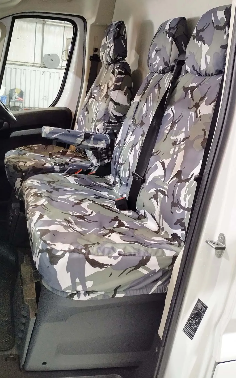 Fits Fiat Ducato Van 2021  Front Seat Covers