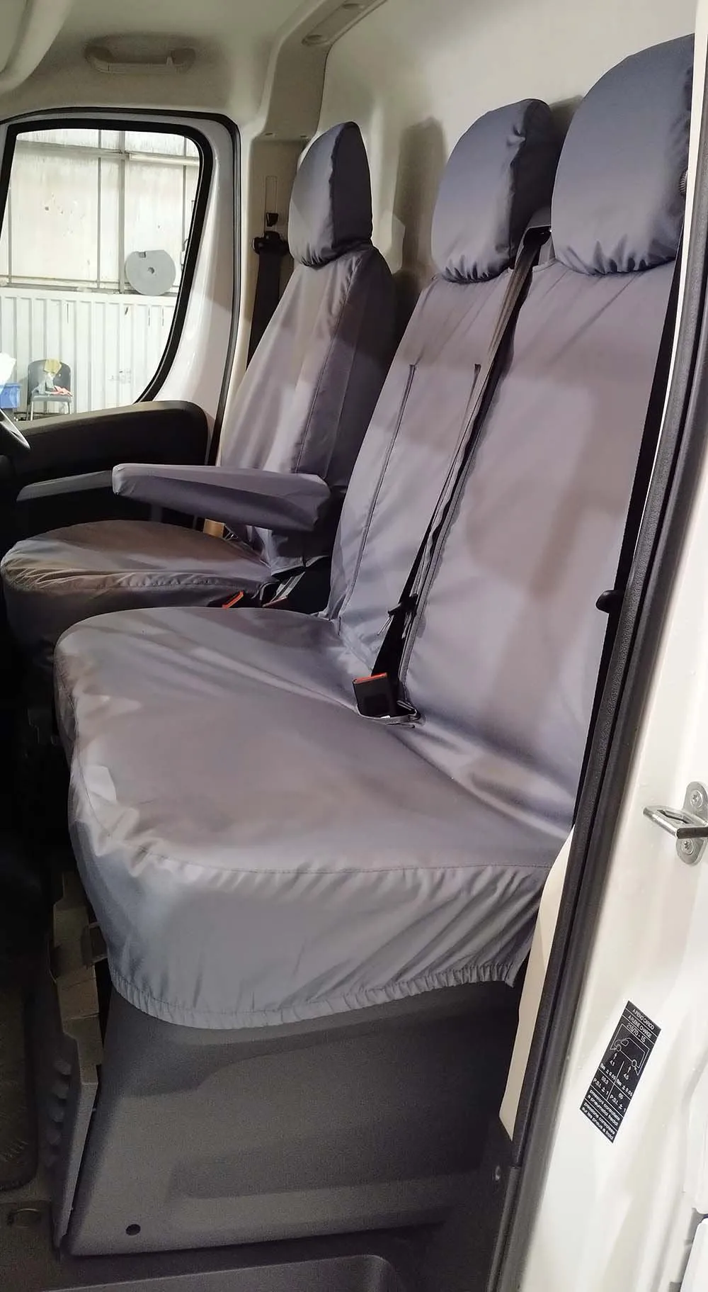 Fits Fiat Ducato Van 2021  Front Seat Covers