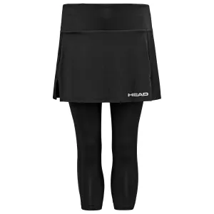Head Women's Club 3/4 Tights Skort Black