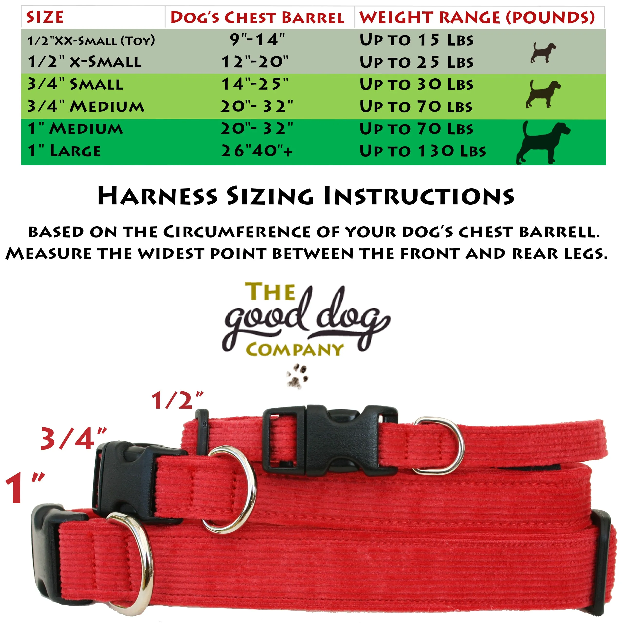 Hemp Dog Harness MARIGOLD Corduroy