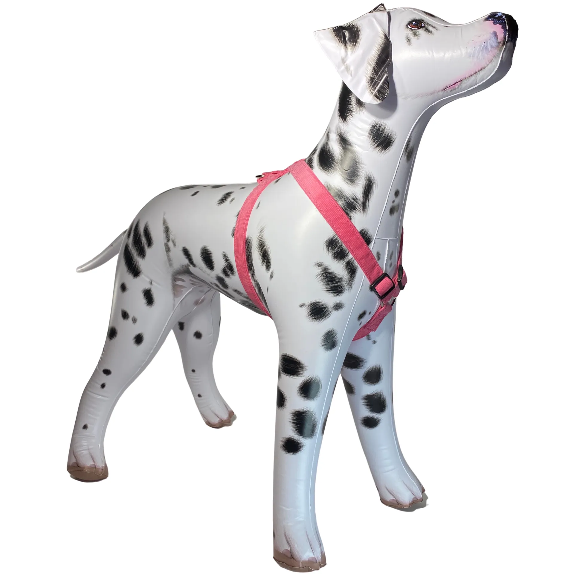 Hemp Dog Harness PINK Corduroy |The Good Dog Company