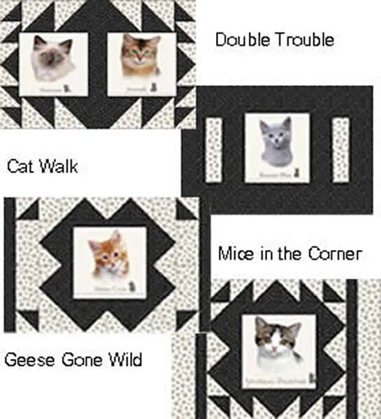 Kennel Quilts for Kitties Pattern PS-908w  - Wholesale Product
