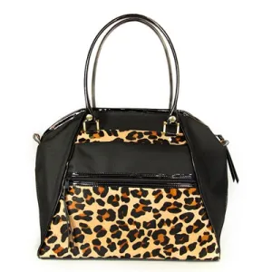 LEOPARD HAYLEE DOG CARRIER BAG