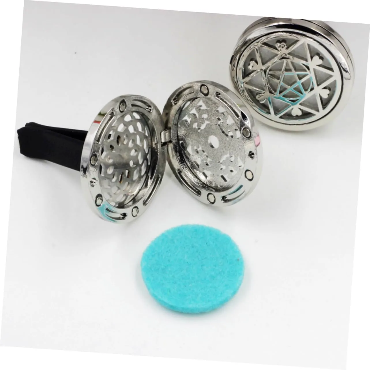 Mobestech Car Perfume Vent Clip Stylish Diffuser for Car Office Home with Refill Pad Star Creates Charming Atmosphere