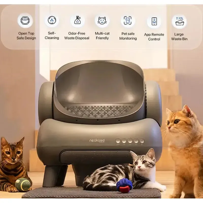 Neakasa M1 Open-Top Self-Cleaning Cat Litter Box