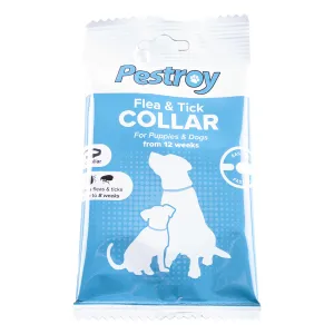 Pestroy Flea & Tick Collar for Dogs & Puppies - Over 12 Weeks