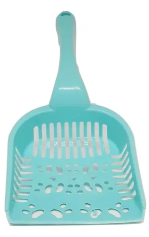 Pet Litter Scoop Heavy Duty Blue, where functionality meets feline finesse.