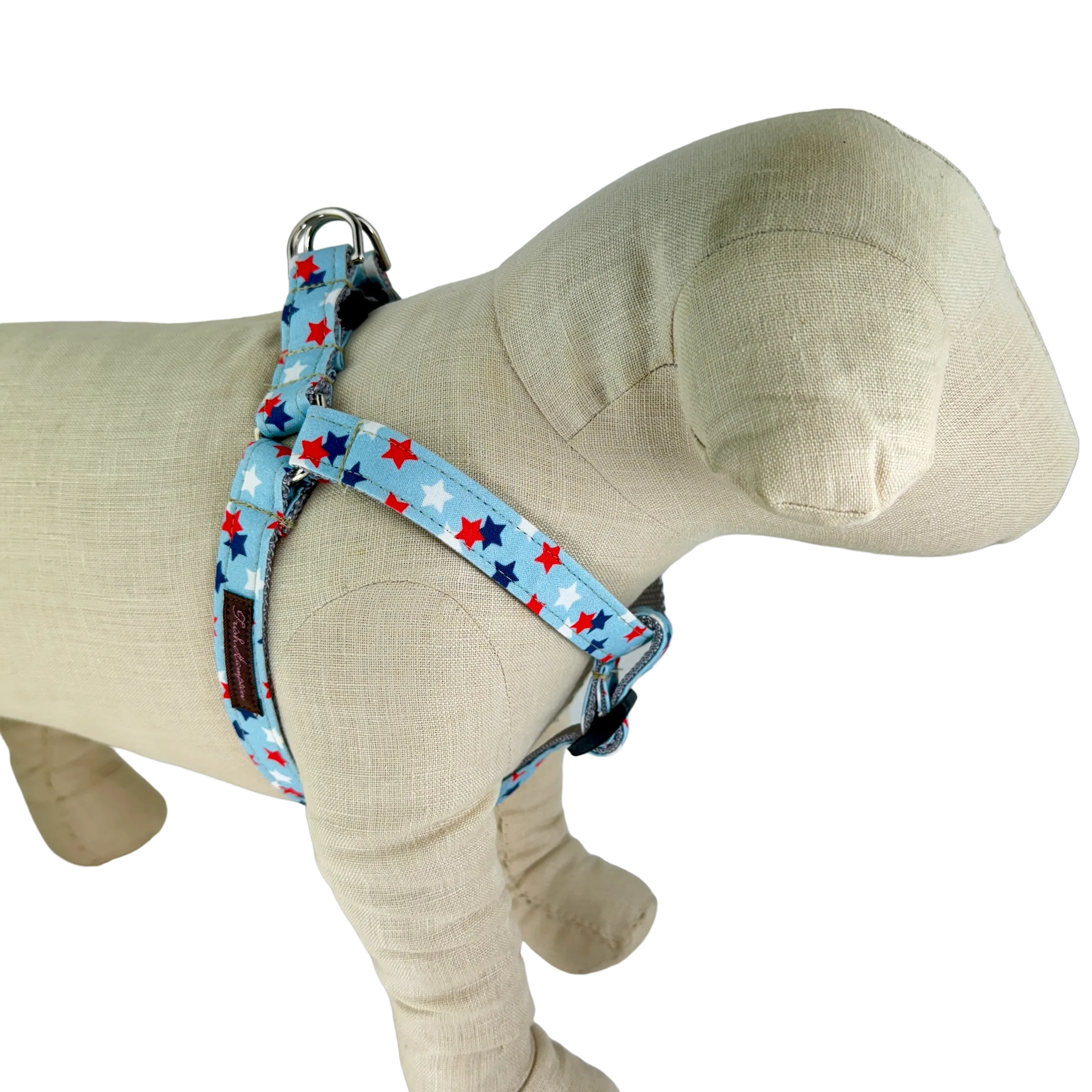 Red/White/Blue Stars Dog Harness - 1001