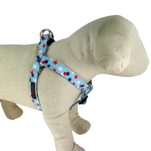Red/White/Blue Stars Dog Harness - 1001