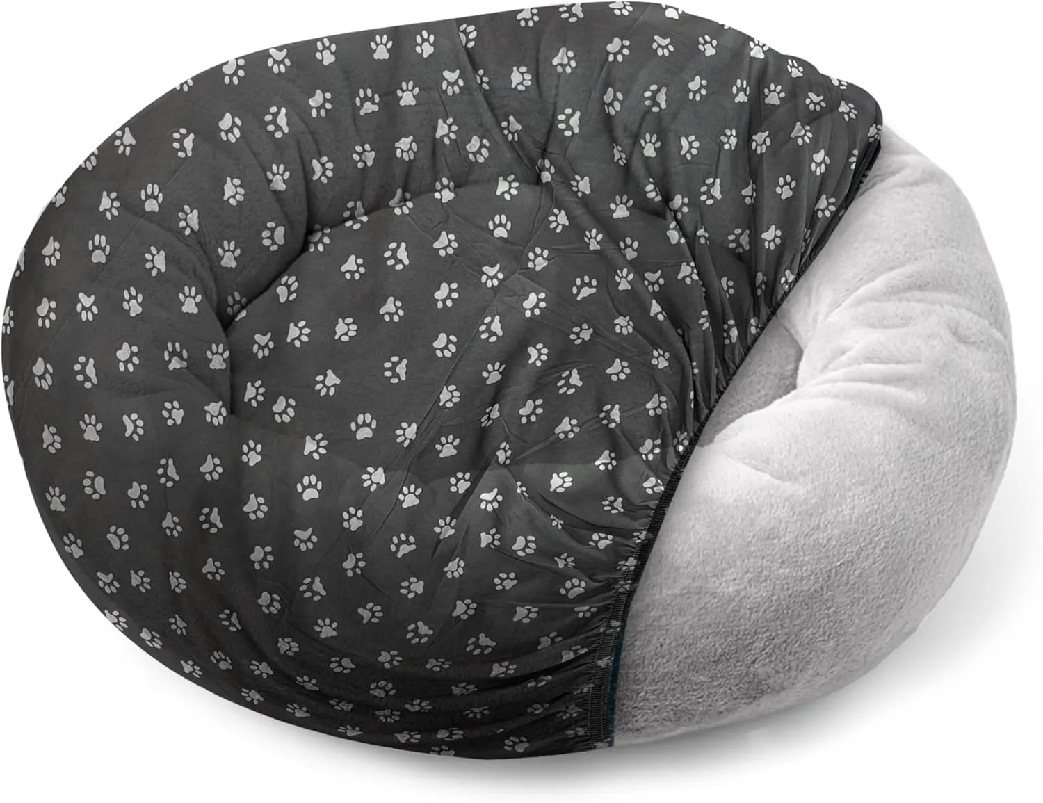Round Dog Bed Covers Replacement Washable, Dog Bed Washable Cover, for All Shapes