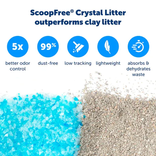 ScoopFree Complete Disposable Crystal Litter Tray (3 Pack)