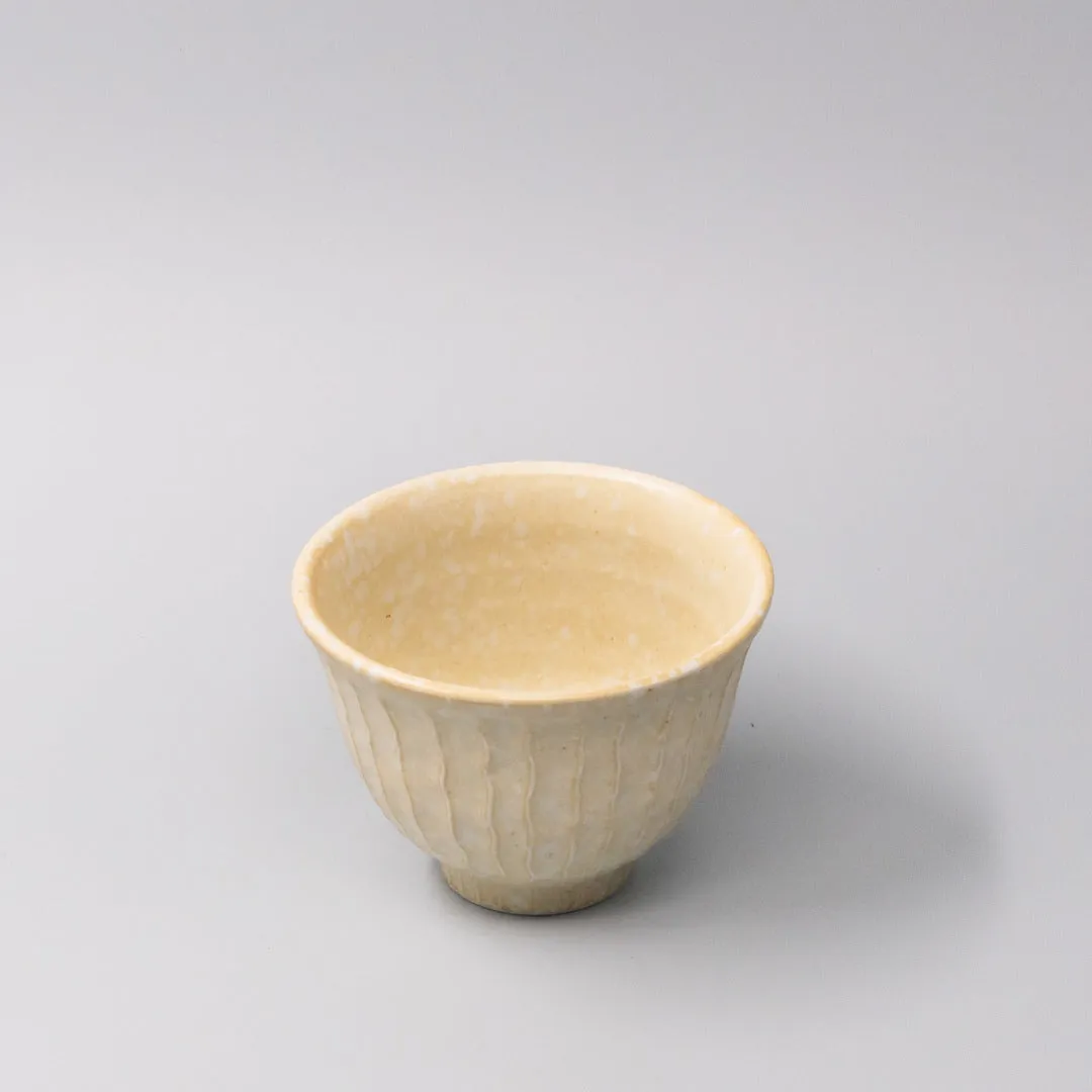 Shinogi Bowl 12.3cm Oatmeal Glaze