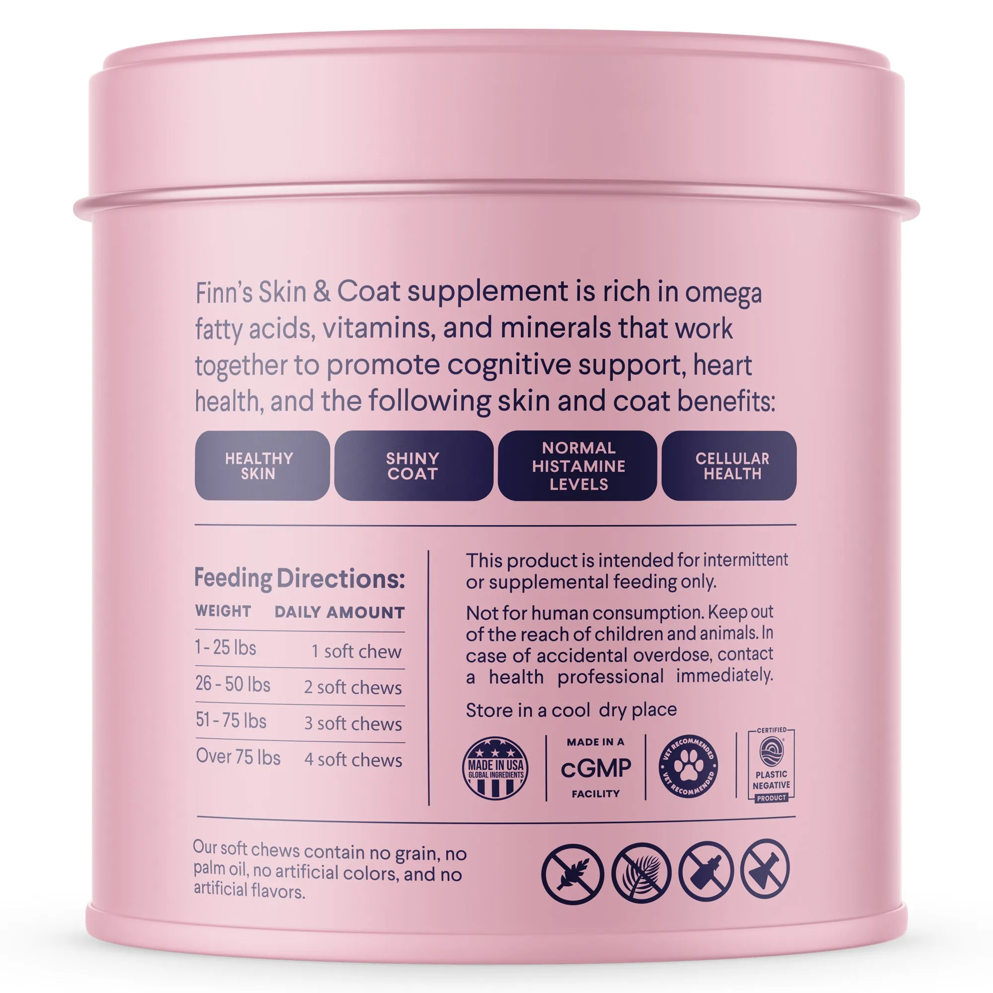 Skin & Coat Supplement for Dogs