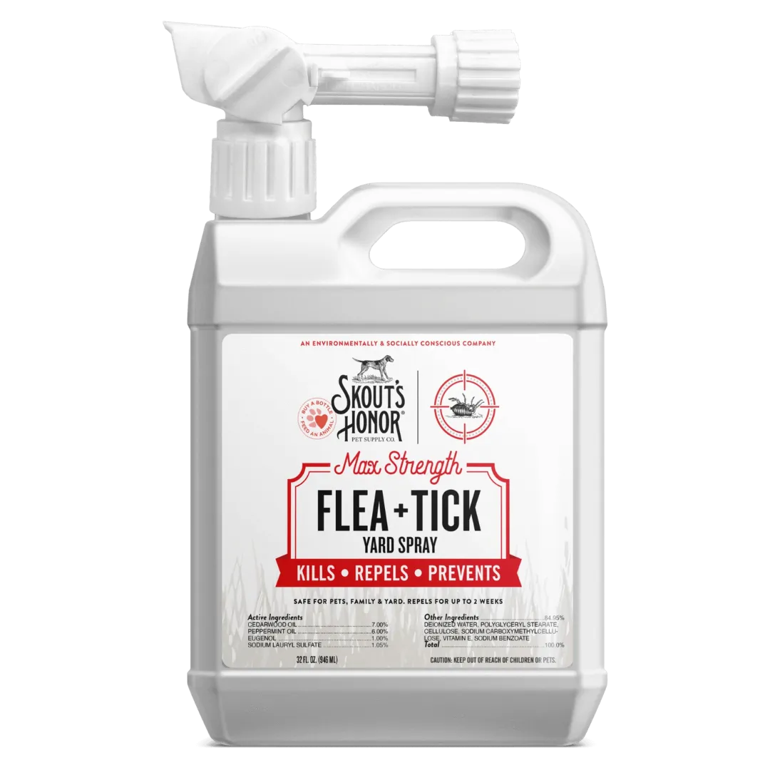 Skout's Honor Flea & Tick Dog Yard Spray 32oz