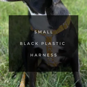 SMALL / BLACK PLASTIC / HARNESS (15 - 30 LBS)