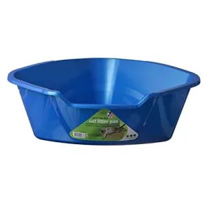 Van Ness Corner High-Sides Cat Litter Pan - Assorted - 18 X 18 X 9 In