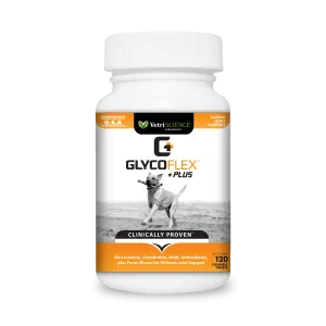 VetriScience GlycoFlex Plus Joint Supplement for Dogs (120 chewable tablets)