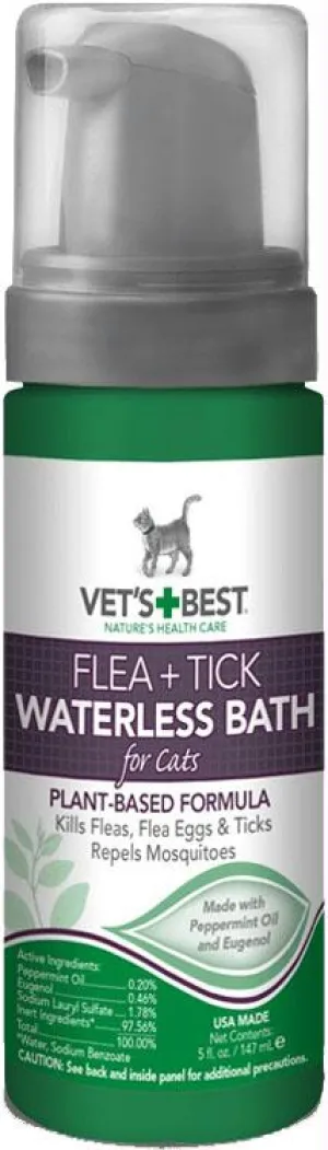 Vet's Best Flea tick Waterless Bath For Cats
