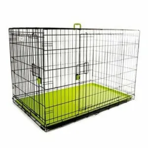 VOYAGER WIRE CRATE - 2 DOORS XXL, GREEN