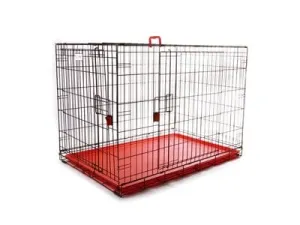 Voyager Wire Crate - 2 Doors Xxl, Red
