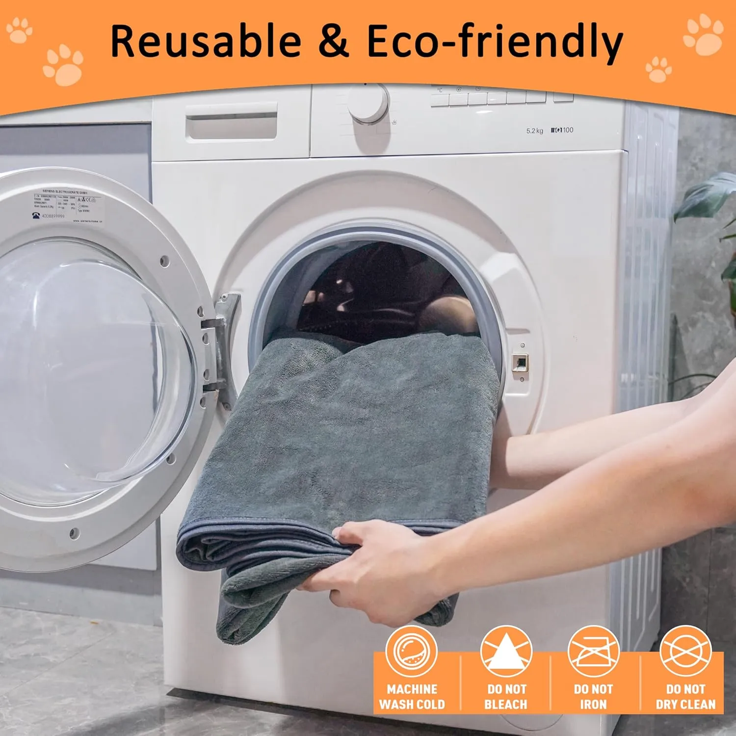 Washable Pee Pads for Dogs 65'' x 48'', 3 Packs Extra Large Reusable Dog Mat with Quick Dry, Fast Absorbent Pet Whelping Pads, Puppy Playpen Mat for Incontinence, Housebreak, Crate, Grey